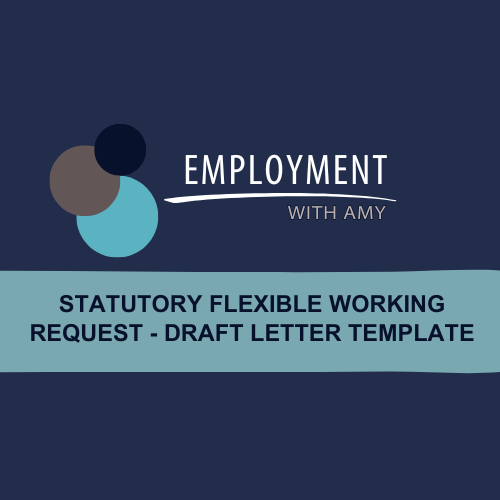 Statutory Flexible Working Request Draft Letter