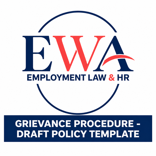 Grievance Procedure - Draft Policy Template