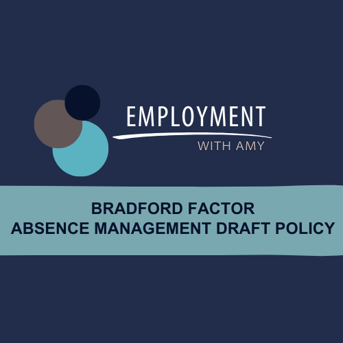 Bradford Factor Draft Policy